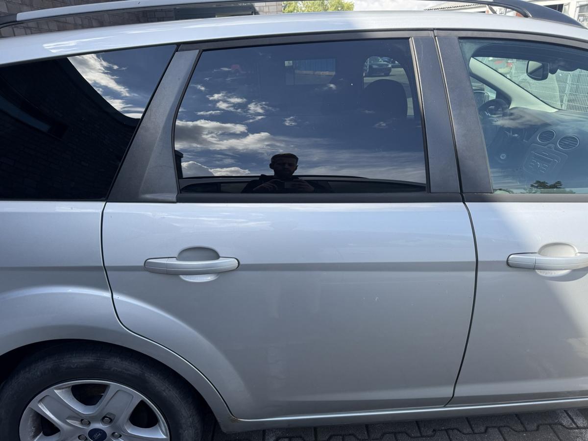 Ford Focus 2 original T&uuml;r hinten rechts Polar Silber Kombi Facelift Bj.2009